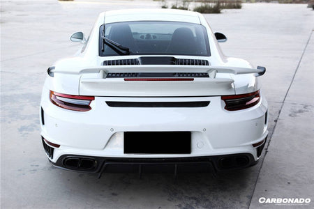 2016-2019 Porsche 911 991.2 Turbo/s TP Style Rear Bumper - Carbonado Aero