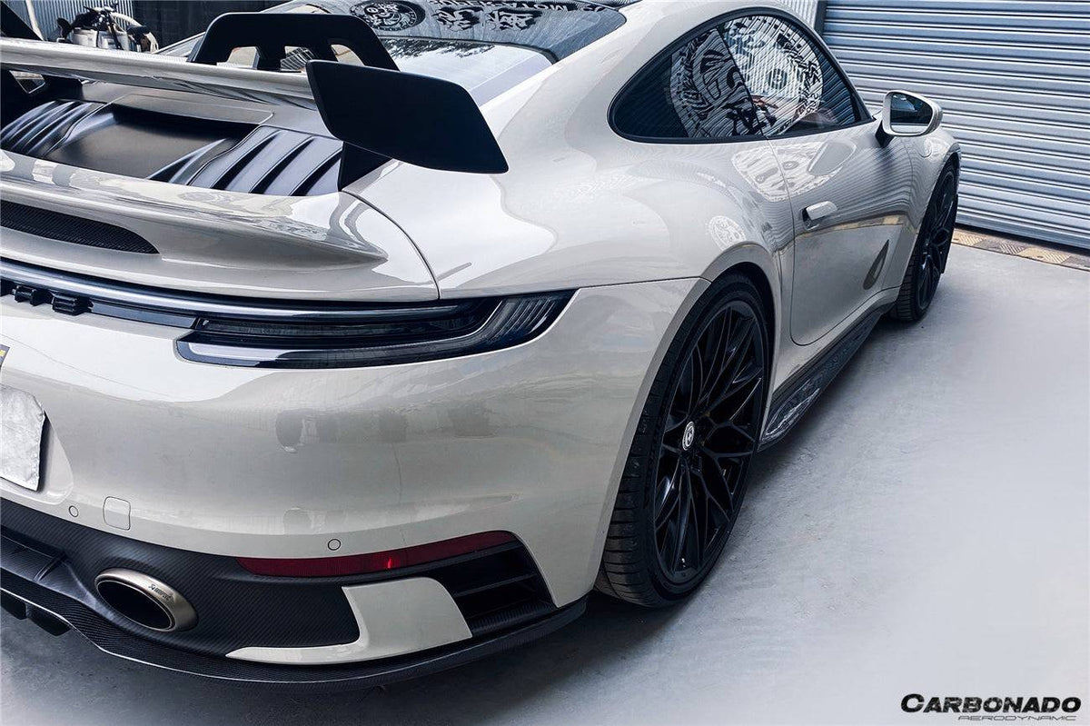 2019-2023 Porsche 911 992 Carrera/S/4/4S/Targa/Cabriolet GT3 Style Side Skirts - Carbonado Aero