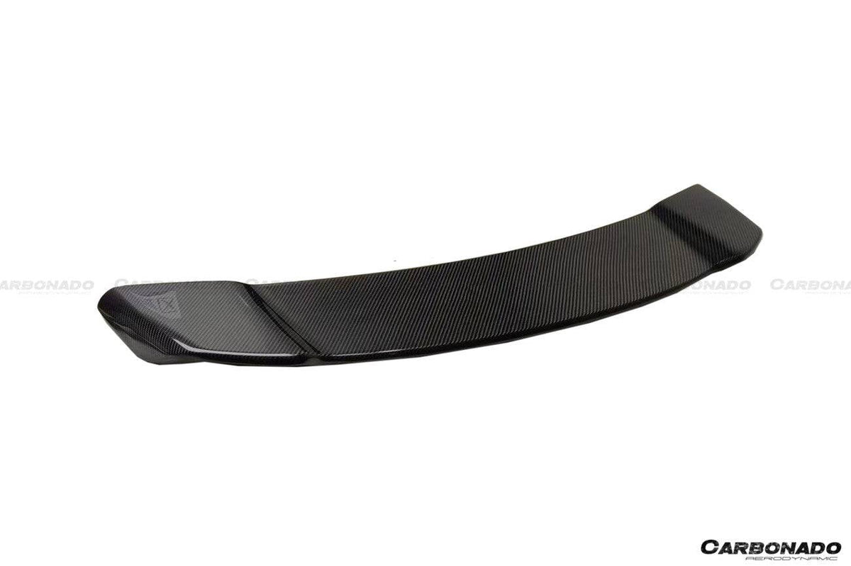 2020-2023 Porsche 911 992 TurboS TA Style DRY Carbon Fiber Trunk Spoiler - Carbonado Aero