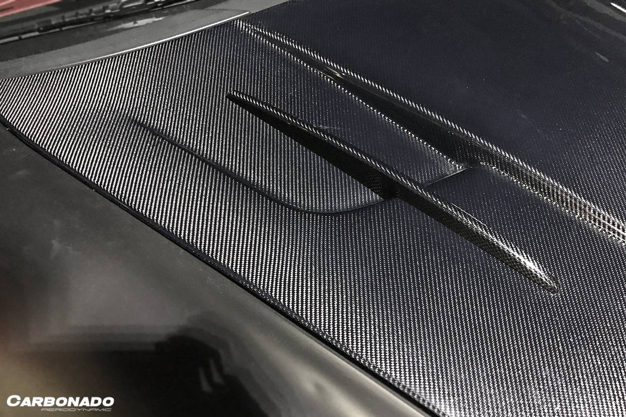 2005-2012 Porsche 987 Cayman/Boxster and 997 Carrera MG Style Hood - Carbonado Aero