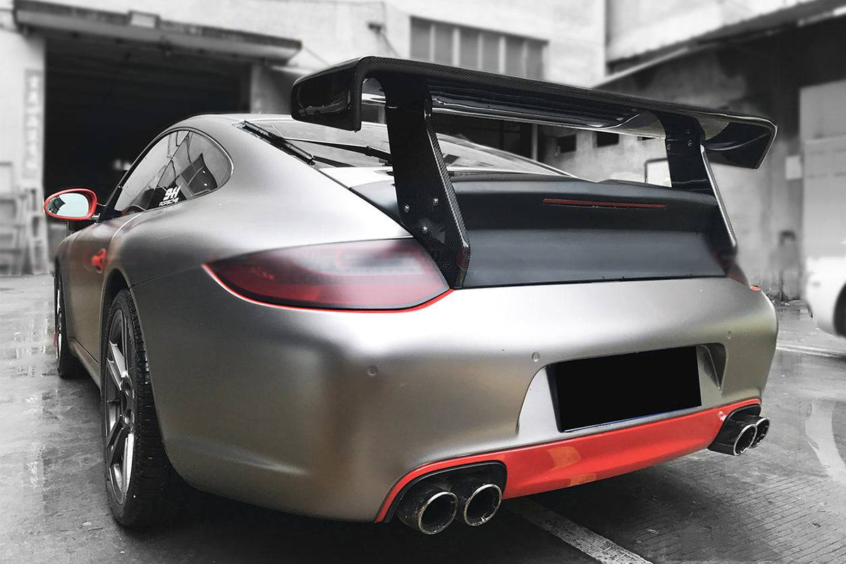 2005-2012 Porsche 911 997 Carrera/S TA Style Trunk Spoiler - Carbonado