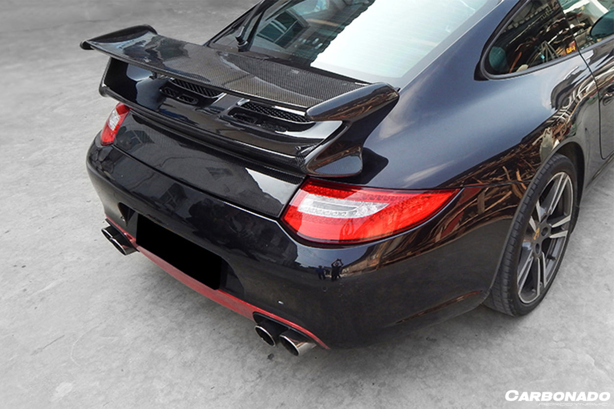 2005-2012 Porsche 911 997 Carrera/S GT3 Style Trunk Spoiler - Carbonado