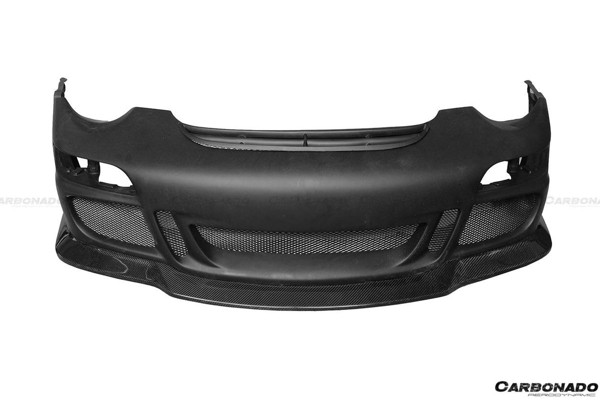 2005-2008 Porsche 911 997.1 Carrera/S GT3 Style Front Bumper - Carbonado Aero