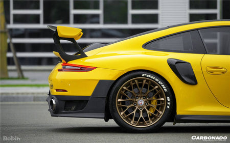 2012-2019 Porsche 911 991.1/991.2 Carrera/S GT2RS Style Carbon Fiber Quarter Panel Side Scoops - Carbonado Aero