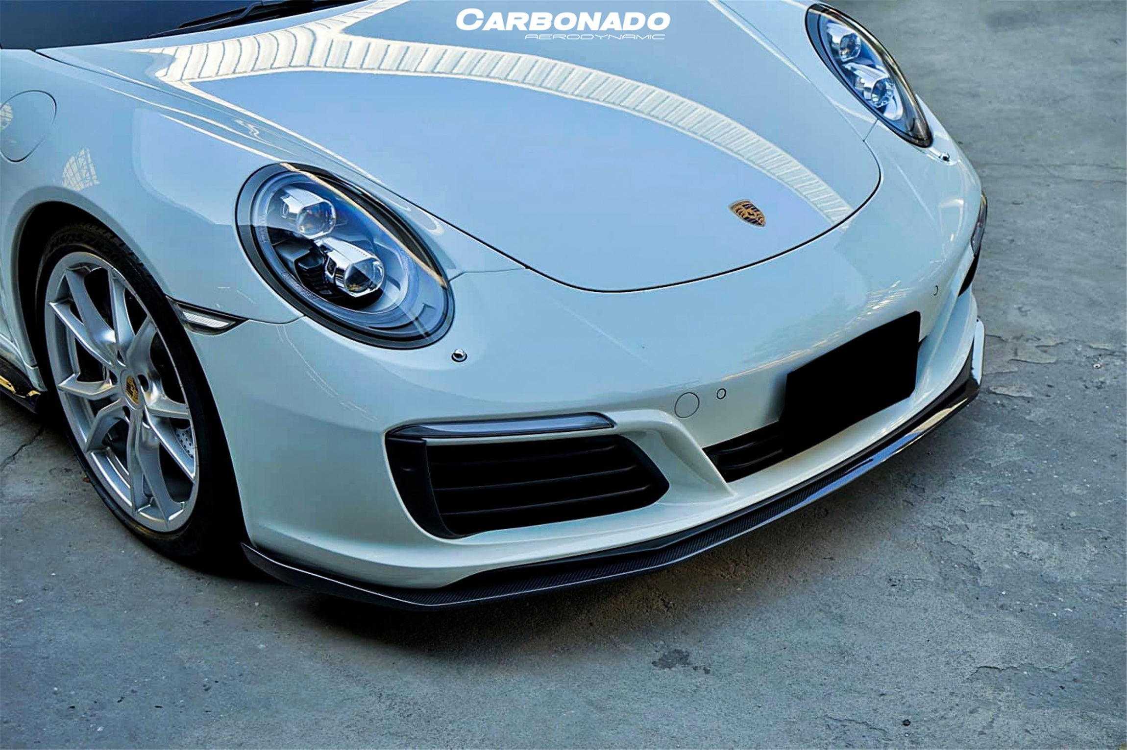 2016-2019 Porsche 911 991.2 Carrera /S/4S/GTS OD Style Front Lip - Carbonado Aero