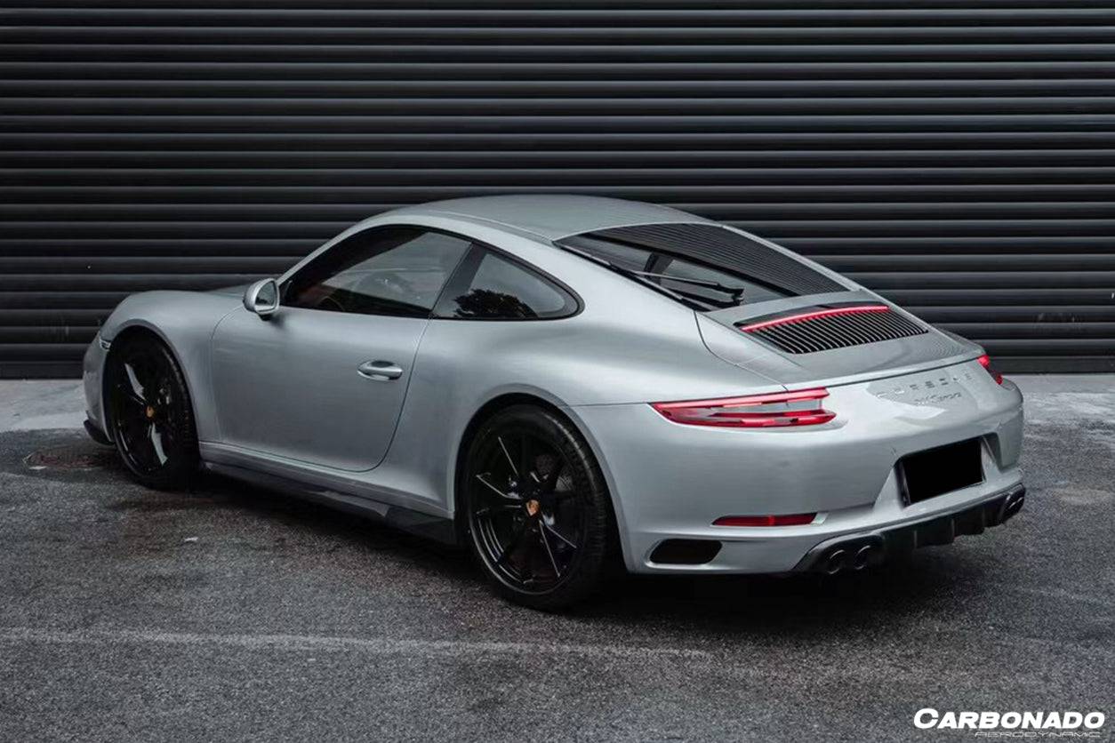 2016-2019 Porsche 911 991.2 Carrera /S/4S/GTS OD Style Quad Rear Lip - Carbonado Aero