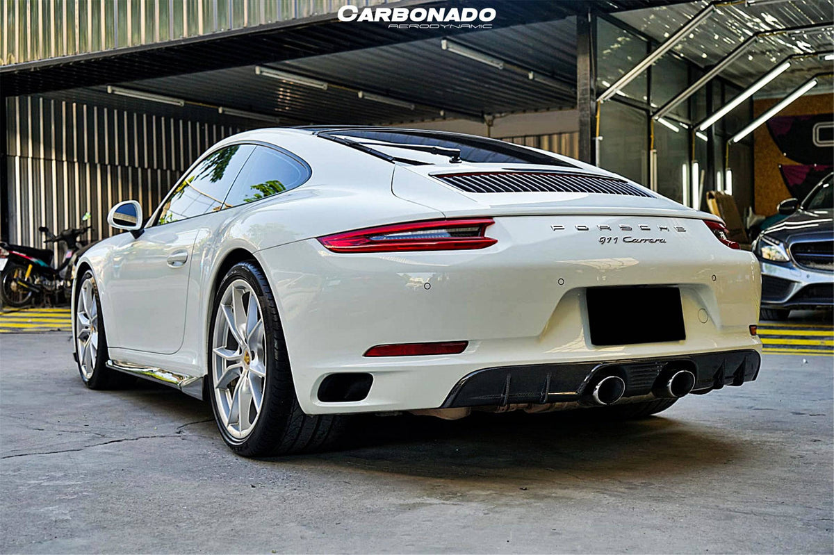2016-2019 Porsche 911 991.2 Carrera /S/4S/GTS OD Style Side Skirts - Carbonado Aero