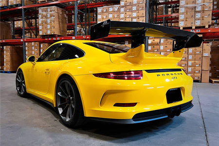 2012-2015 Porsche 911 991.1 GT3 ONLY AR Style Carbon Fiber Trunk Spoiler - Carbonado