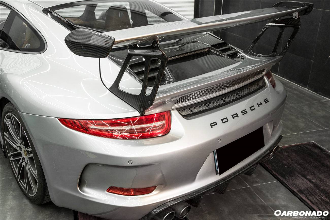 2012-2015 Porsche 911 991.1 Carrera & S & 4S GT3RS Style Trunk Spoiler - Carbonado