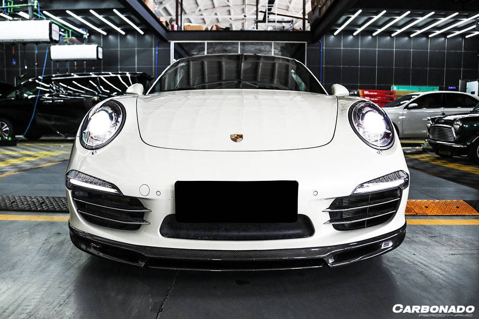 2012-2015 Porsche 911 991.1 Carrera/S/4S VRS Style Carbon Fiber Front Lip