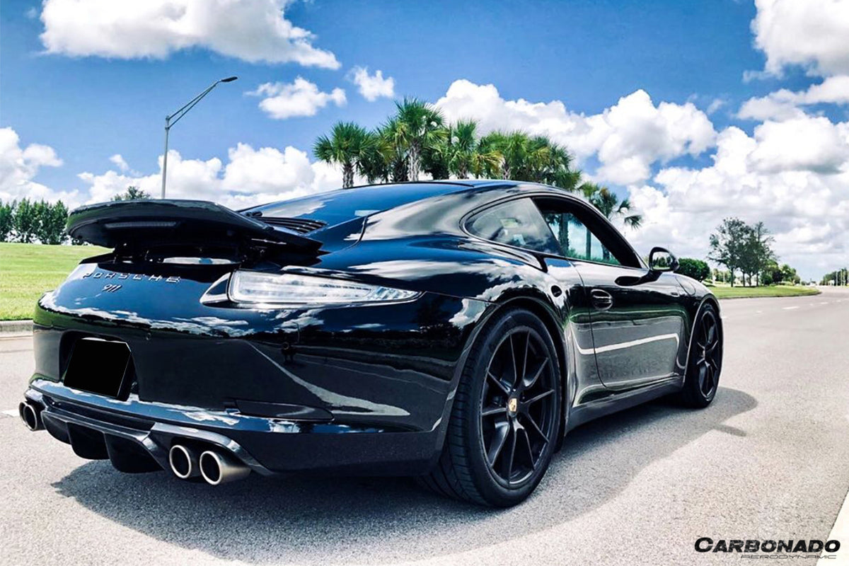 2012-2019 Porsche 911 991.1 991.2 Carrera/S/4S/GTS VRS Style Carbon Fiber Trunk Spoiler - Carbonado Aero