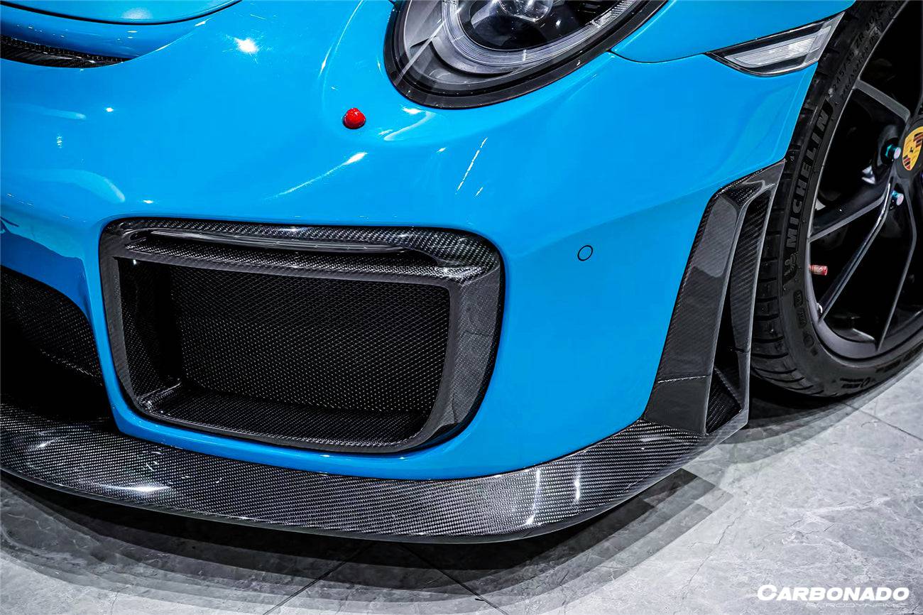 2016-2019 Porsche 911 991.2 Carrera /Targa 4/4S GT2RS Style Front Bumper - Carbonado Aero