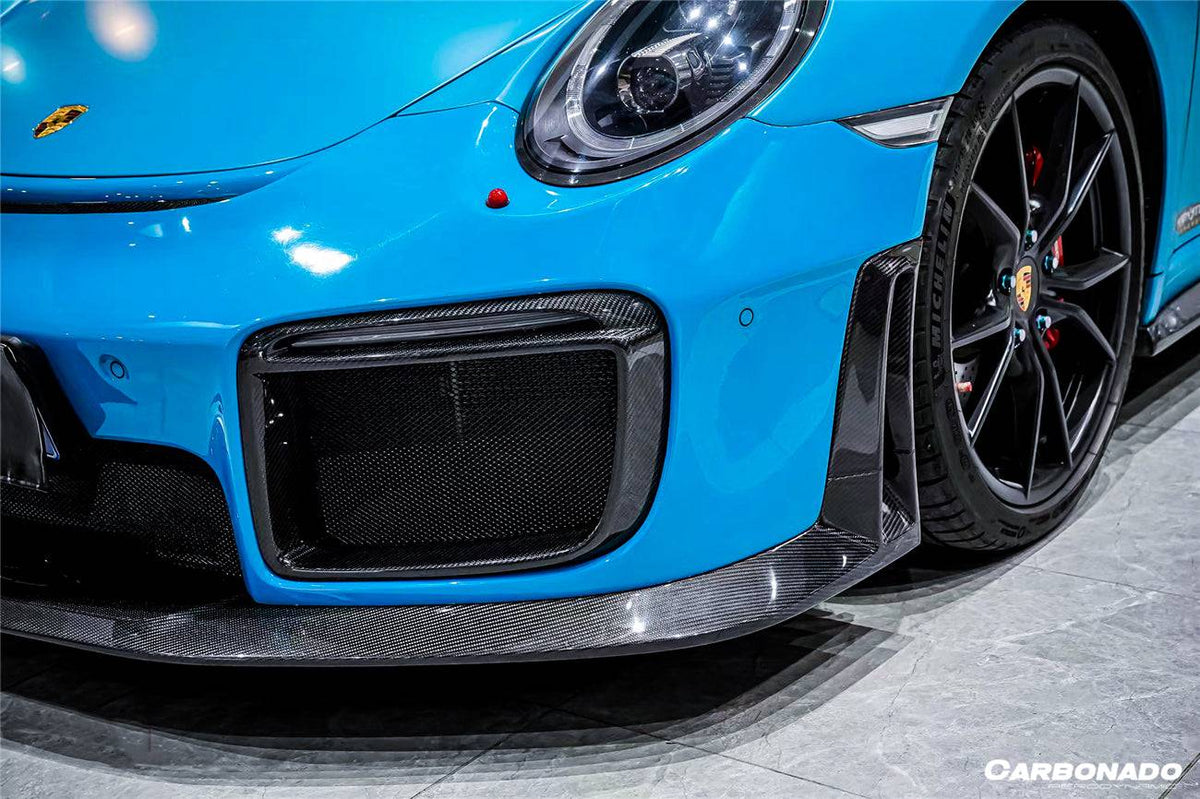 2016-2019 Porsche 911 991.2 Carrera /Targa 4/4S GT2RS Style Front Bumper - Carbonado Aero