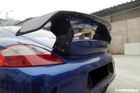 2005-2012 Porsche Cayman/Boxster 987 TA Style Trunk Spoiler - Carbonado Aero