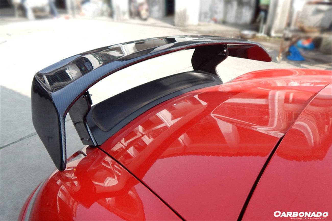 2005-2012 Porsche Cayman/Boxster 987 TA Style Trunk Spoiler - Carbonado