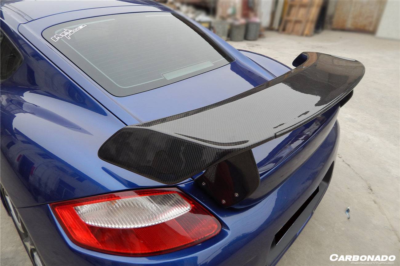 2005-2012 Porsche Cayman/Boxster 987 TA Style Trunk Spoiler - Carbonado Aero