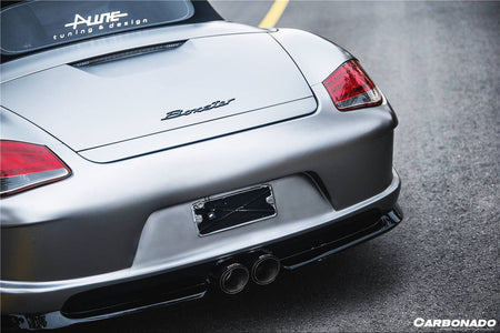 2009-2012 Porsche Boxster 987 GT3 Style Rear Bumper - Carbonado