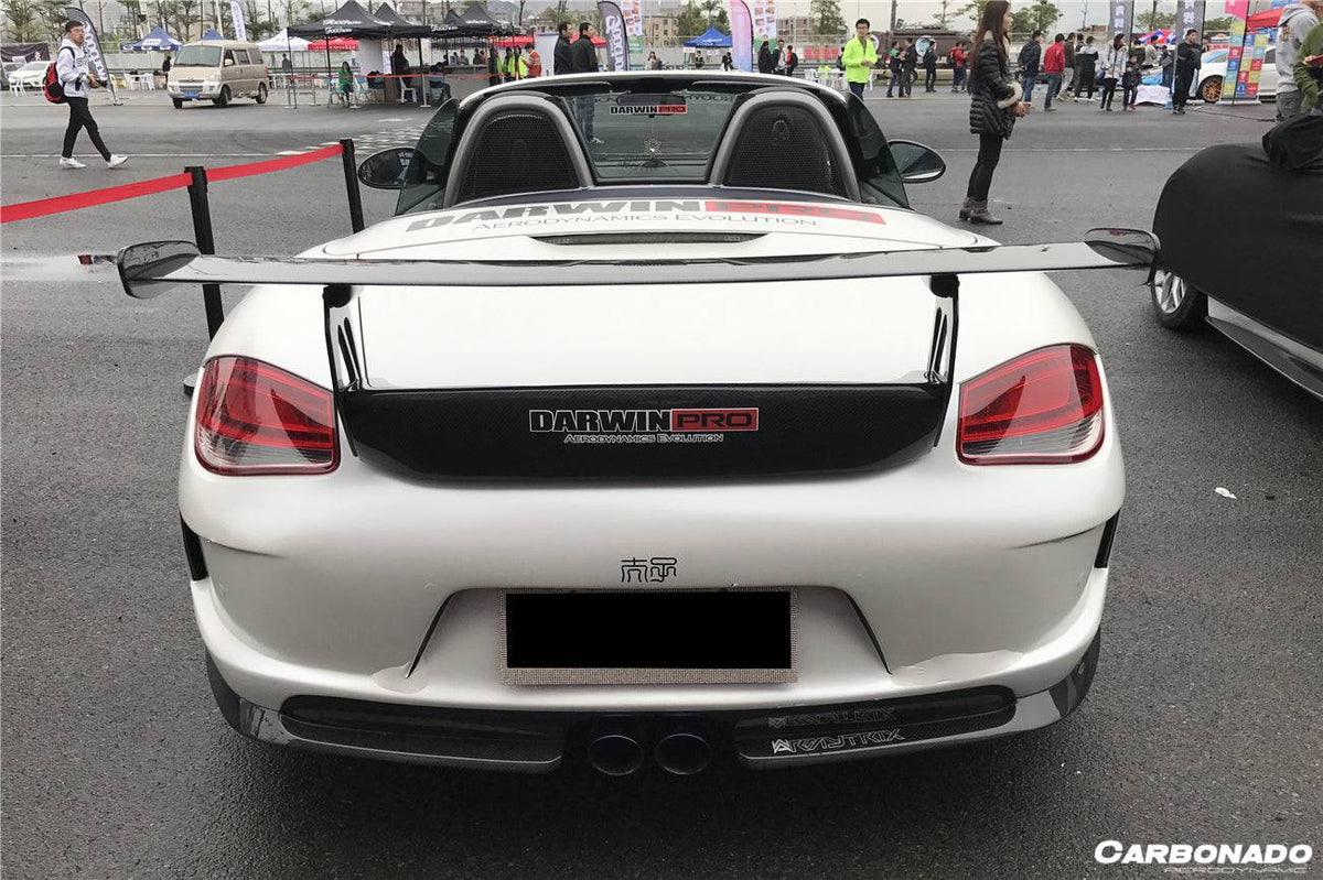 2009-2012 Porsche Boxster 987 GT3 Style Rear Bumper - Carbonado Aero