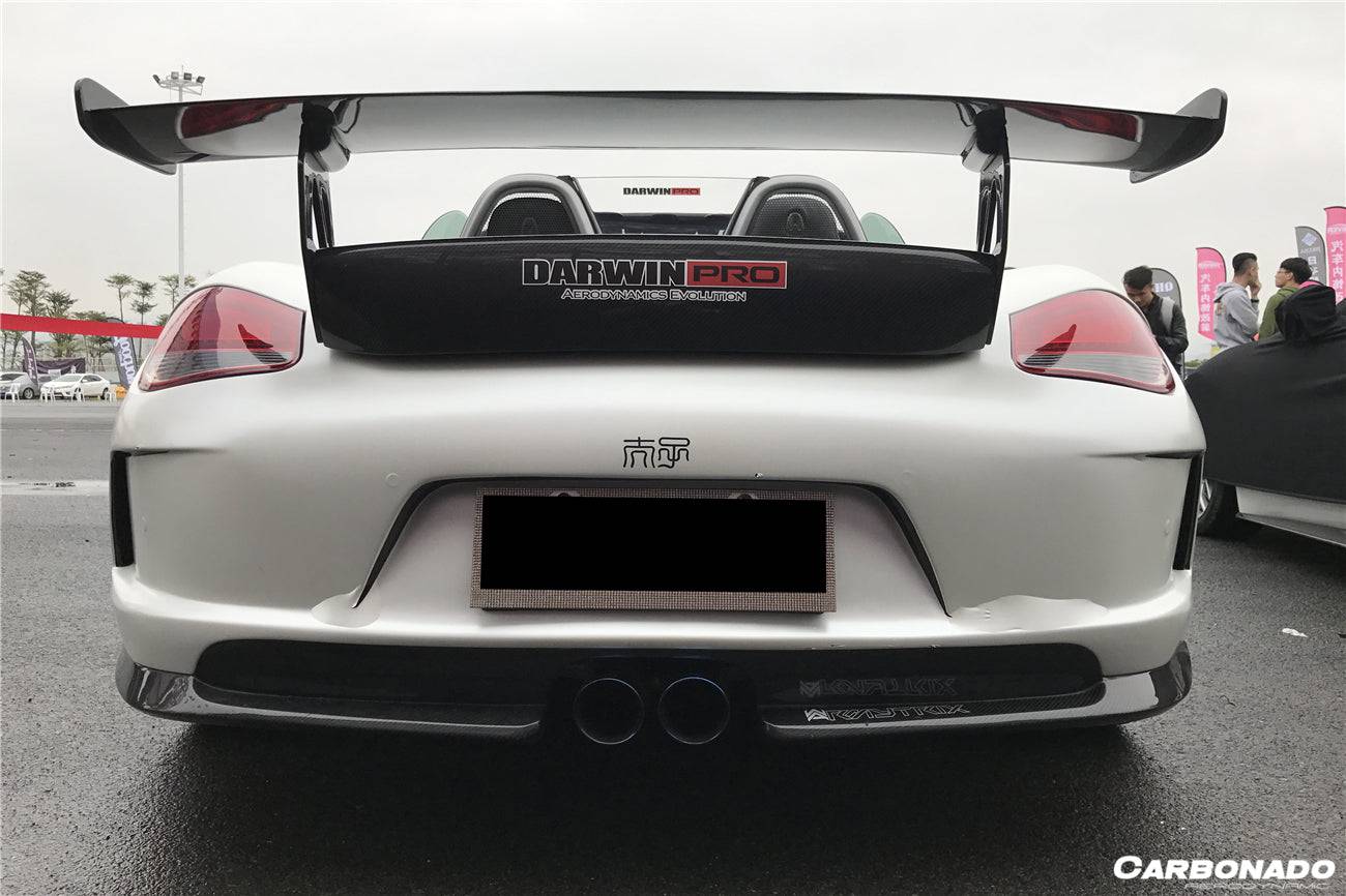 2009-2012 Porsche Boxster 987 GT3 Style Rear Bumper - Carbonado Aero