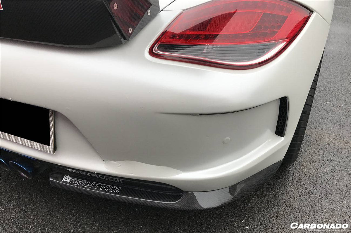 2009-2012 Porsche Boxster 987 GT3 Style Rear Bumper - Carbonado Aero