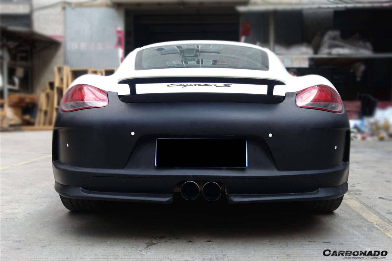 2009-2012 Porsche Cayman 987 GT3 Style Rear Bumper - Carbonado Aero