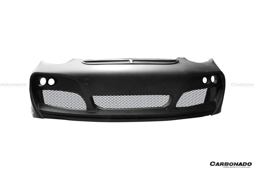 2009-2012 Porsche Cayman/Boxster 987 TA Style Front Bumper w/LED Lights - Carbonado Aero