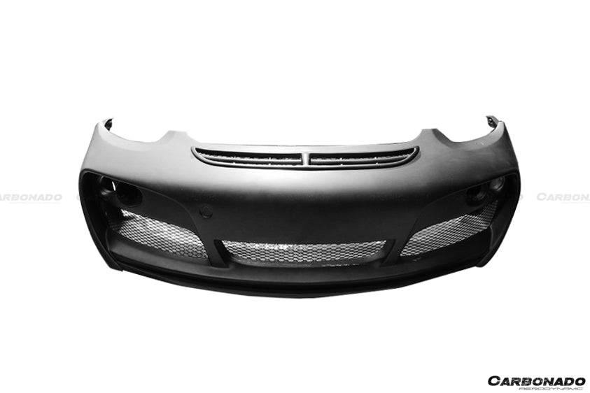 2009-2012 Porsche Cayman/Boxster 987 TA Style Front Bumper w/LED Lights - Carbonado Aero