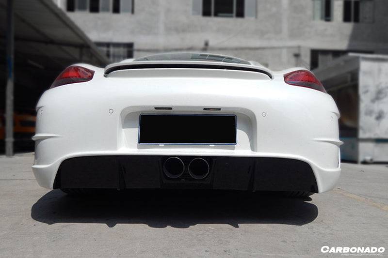 2009-2012 Porsche Cayman 987 TA2 Style Rear Bumper - Carbonado Aero