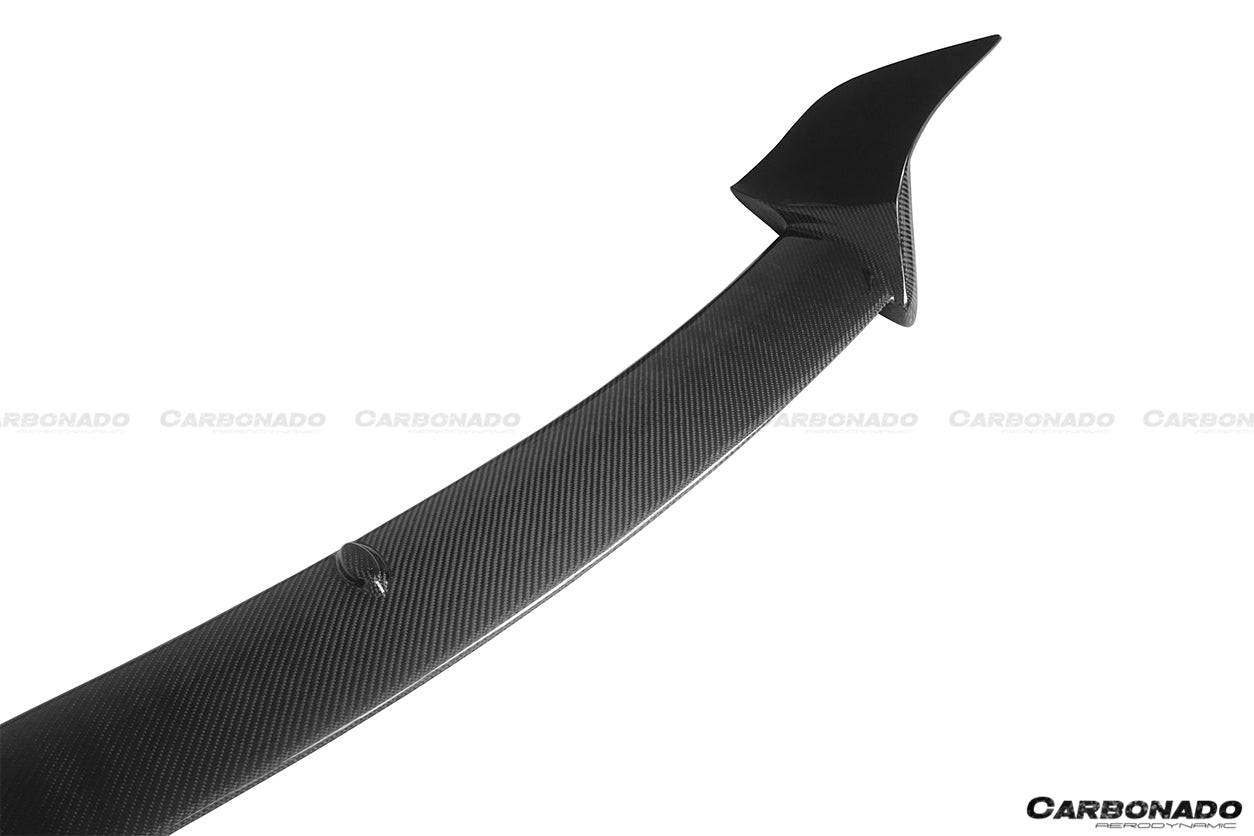 2014-2019 Porsche Macan BS Style Carbon Fiber Roof Spoiler - Carbonado Aero