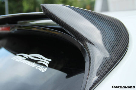 2014-2019 Porsche Macan BS Style Carbon Fiber Roof Spoiler - Carbonado Aero