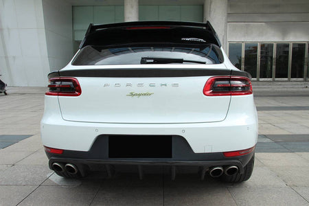 2014-2019 Porsche Macan BS Style Carbon Fiber Rear Diffuser - Carbonado