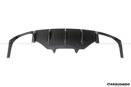 2014-2019 Porsche Macan BS Style Carbon Fiber Rear Diffuser - Carbonado Aero