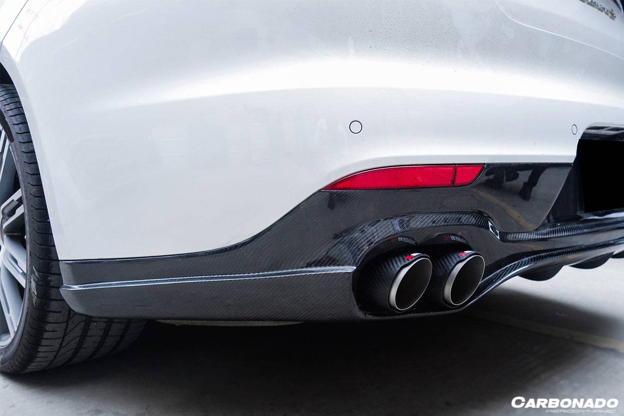 2013-2016 Porsche Panamera 970.2 GMT Style Carbon Fiber Rear Diffuser - Carbonado Aero