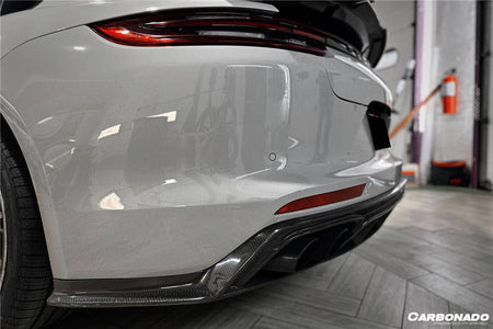 2017-2023 Porsche Panamera 971 4S/4/GTS OD Style Carbon Fiber Rear Lip - Carbonado Aero