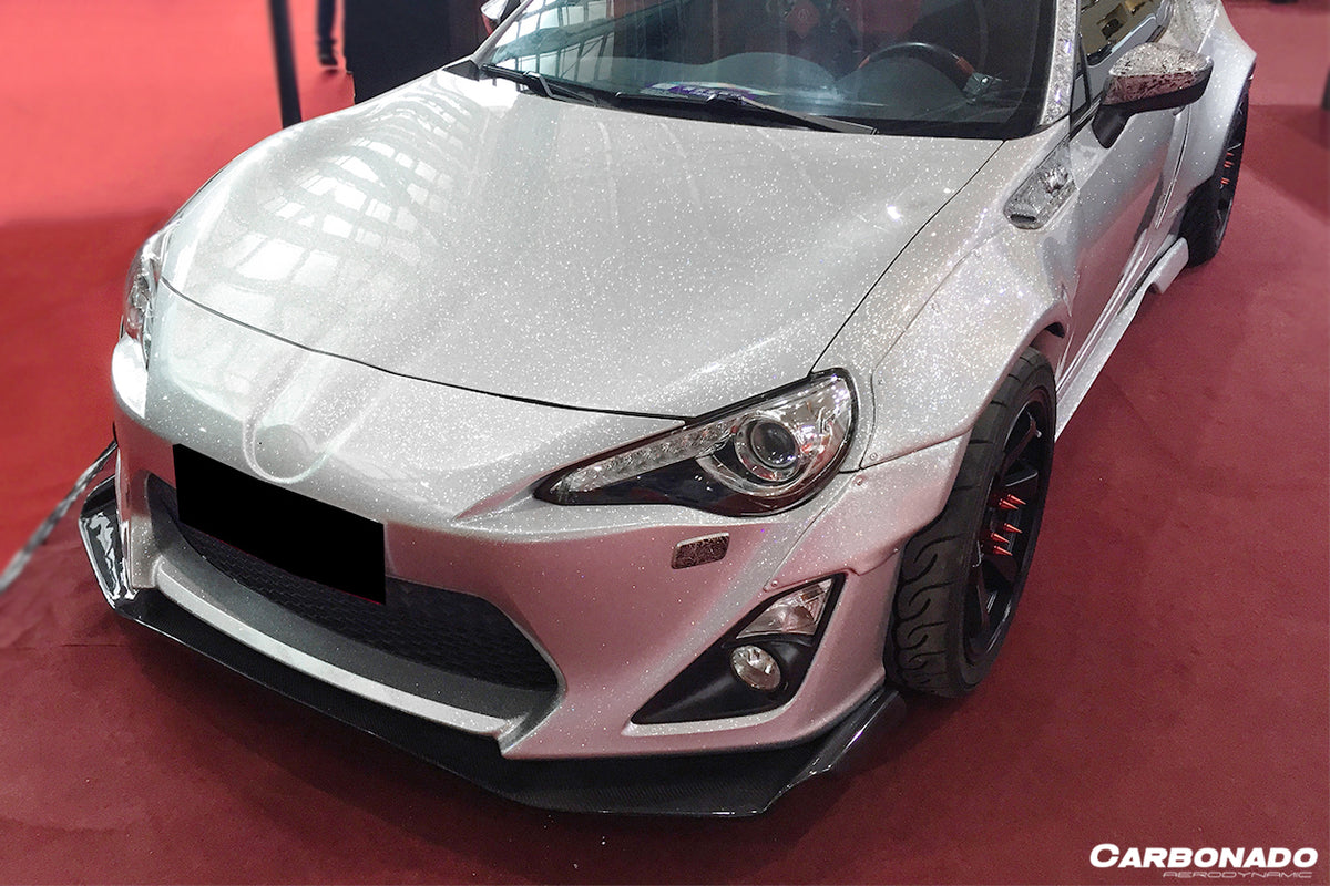 2012-2020 Scion FRS / Toyota GT86/ Subaru BRZ RBY1 Style Carbon Fiber Side Skirts - Carbonado Aero