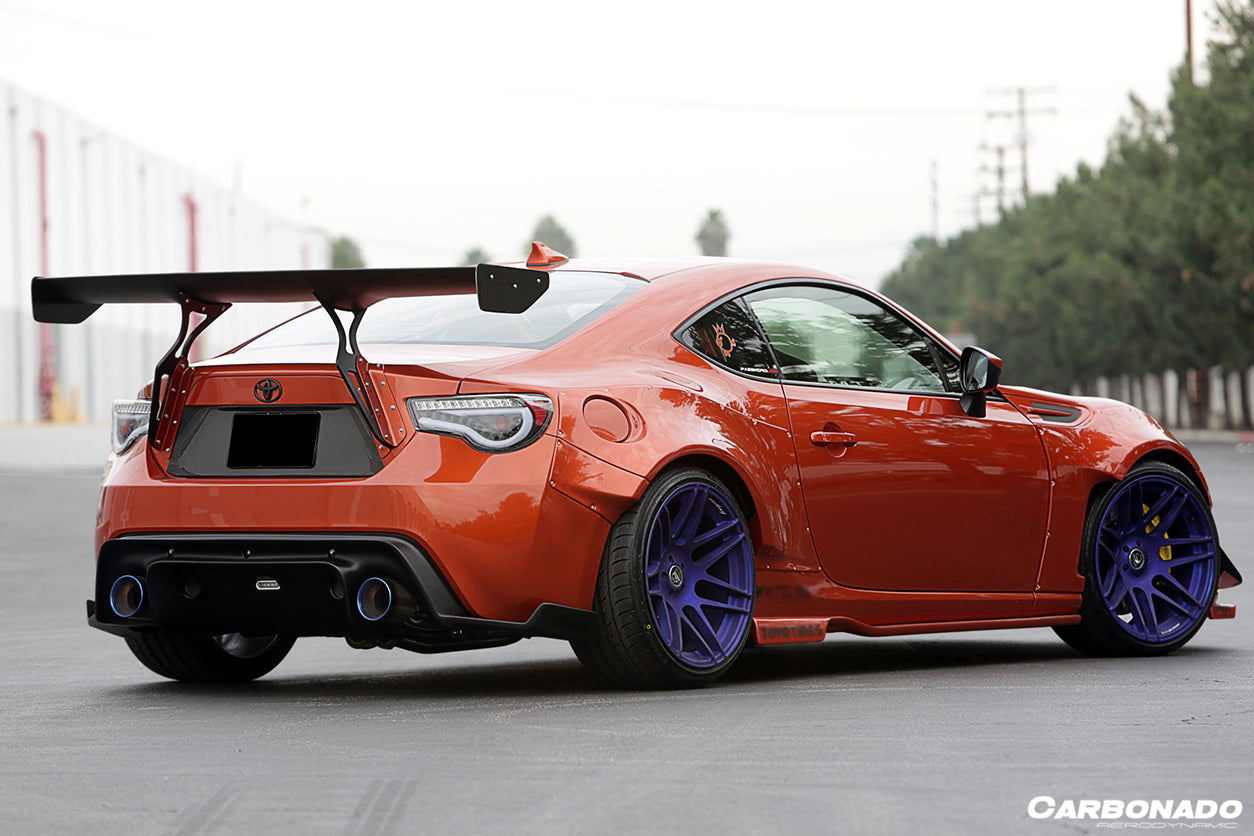 2012-2020 Scion FRS / Toyota GT86/ Subaru BRZ RBY1 Style Carbon Fiber Rear Lip - Carbonado Aero