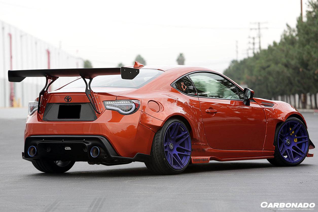 2012-2020 Scion FRS / Toyota GT86/ Subaru BRZ RBY1 Style Carbon Fiber Side Skirts - Carbonado Aero