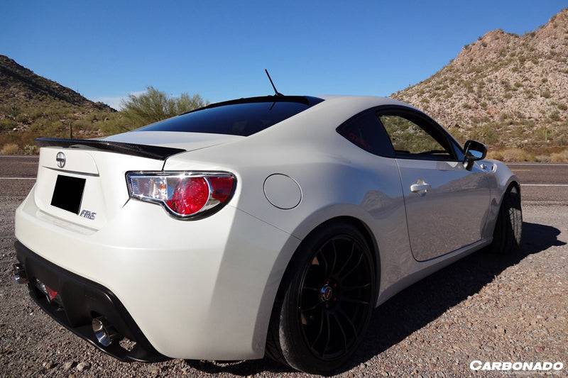 2012-2020 Scion FRS / Toyota GT86/ Subaru BRZ SIB Style Carbon Fiber Trunk Spoiler - Carbonado Aero