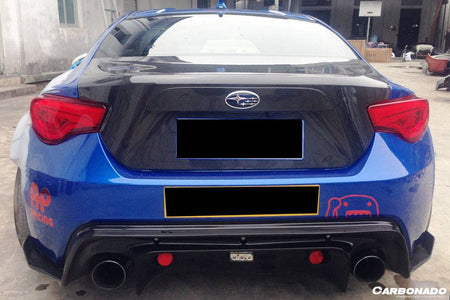 2012-2020 Scion FRS/Toyota GT86/Subaru BRZ OEM Style Carbon Fiber Trunk - Carbonado Aero