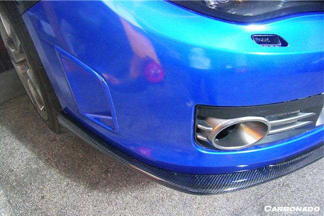 2008-2011 Subaru Impreza HB JS Style Carbon Fiber Front Lip - Carbonado Aero