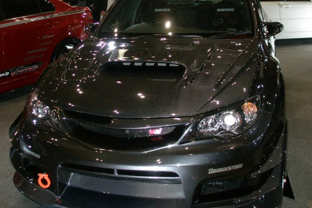 2008-2011 Subaru Impreza Wrx & Sti Vrs Style Hood - Carbonado