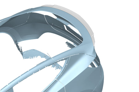 2020-2024 Tesla Model Y AD Style Dry Carbon Fiber Trunk Spoiler - Carbonado