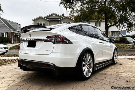 2016-2021 Tesla Model X SUV RZS Style Carbon Fiber Full Kit - Carbonado Aero