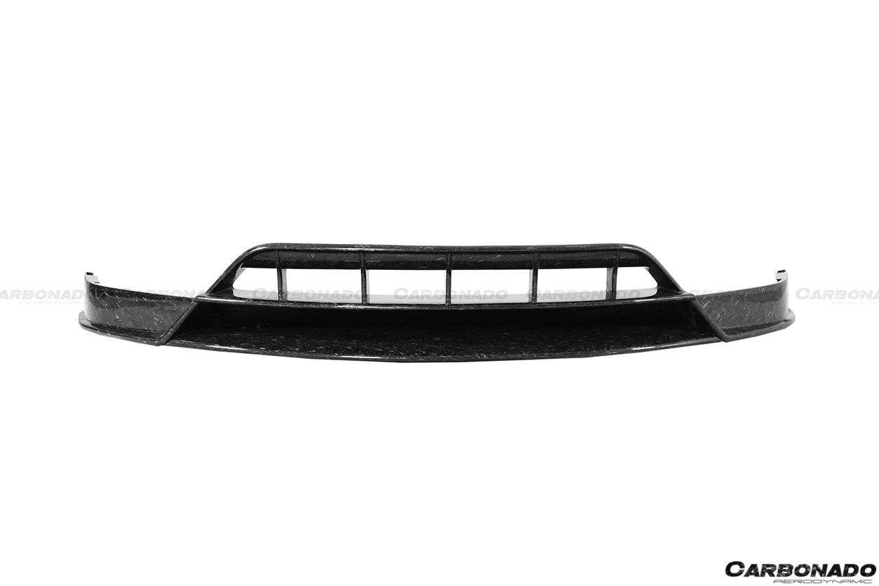 2016-2021 Tesla Model X SUV RZS Style Carbon Fiber Front Lip - Carbonado Aero