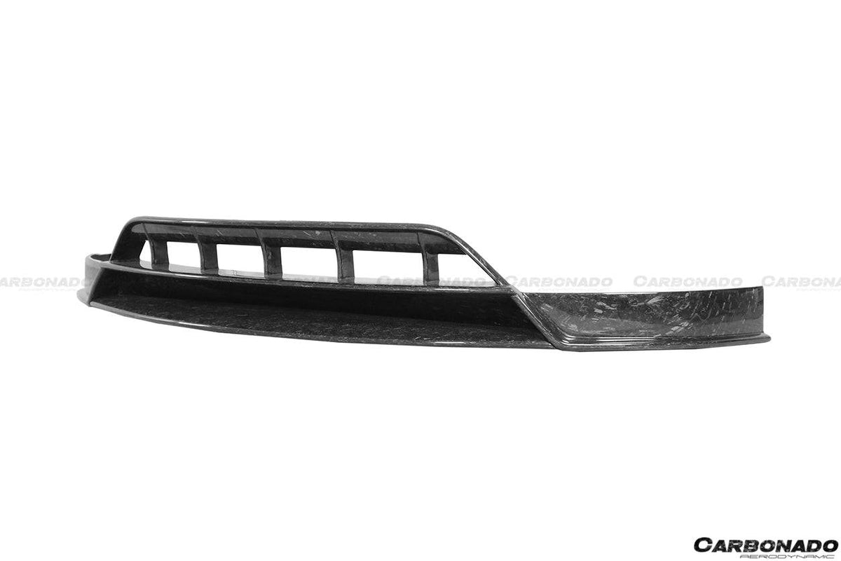 2016-2021 Tesla Model X SUV RZS Style Carbon Fiber Front Lip - Carbonado Aero