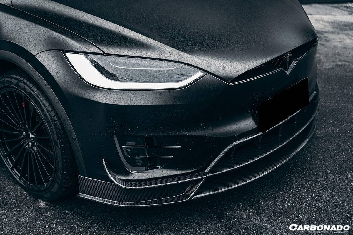 2016-2021 Tesla Model X SUV RZS Style Carbon Fiber Full Kit - Carbonado