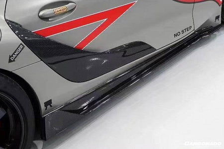 2019-2023 Toyota GR Supra (J29/DB) A90 A91 OEM Style Carbon Fiber Door Panel Garnish Trim Replacement - Carbonado Aero