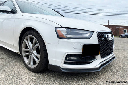 2013-2015 Audi S4/A4 Sport VRS Style Carbon Fiber Front Lip - Carbonado Aero