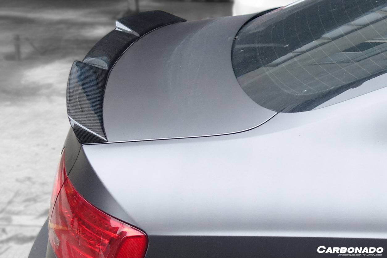 2009-2015 Audi A5 Sline S5 Sedan RW Style Carbon Fiber Trunk Spoiler - Carbonado Aero