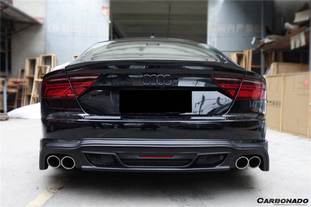 2012-2014 Audi A7 WD Style Rear Lip - Carbonado Aero